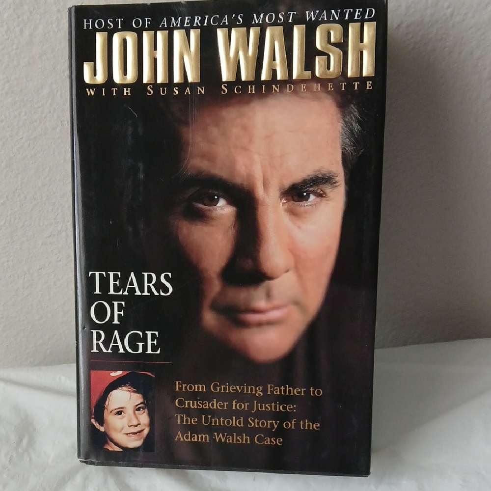 Tears of Rage by John Walsh - Black Cover
